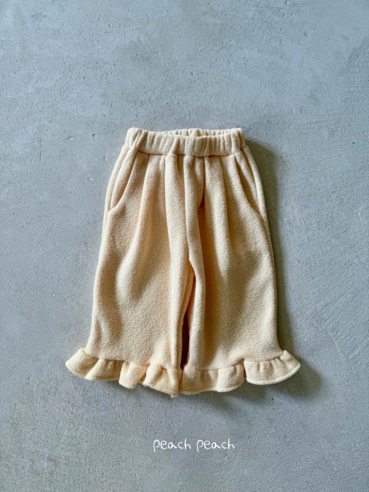Peach Peach - Korean Children Fashion - #todddlerfashion - Carol Frill Pants - 10