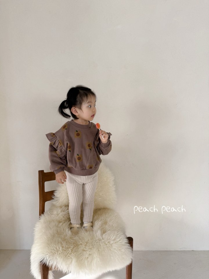 Peach Peach - Korean Children Fashion - #toddlerclothing - Daisy Sweatshirt - 9
