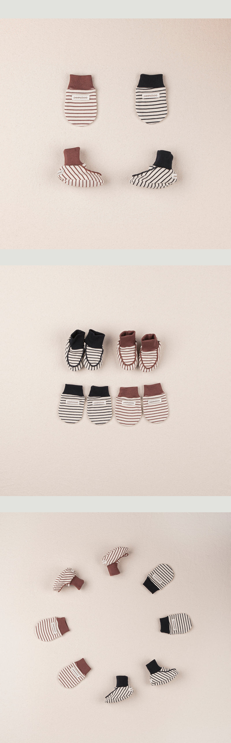 Peekaboo - Korean Baby Fashion - #onlinebabyboutique - Willy Handfoot Cover - 2