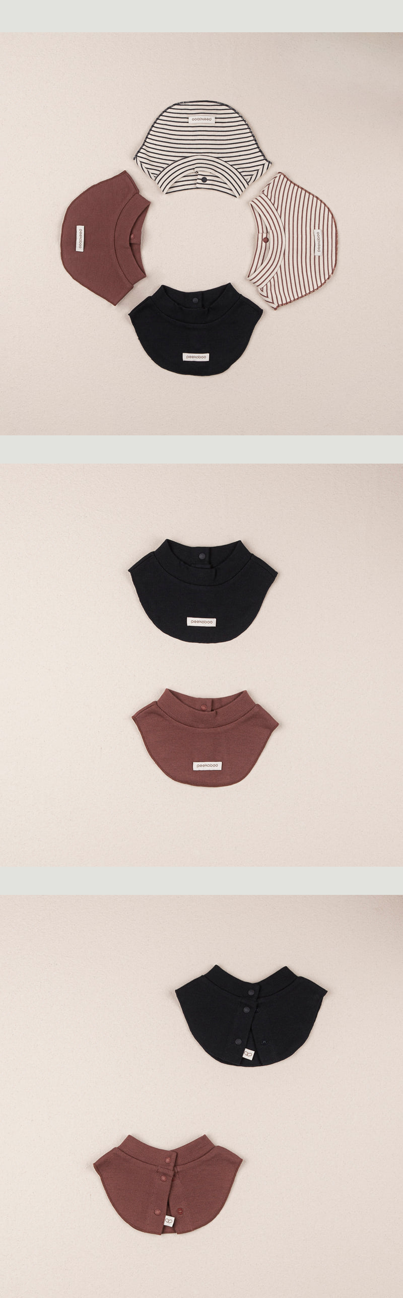 Peekaboo - Korean Children Fashion - #kidsstore - Willy Solid Fake Turtleneck - 2