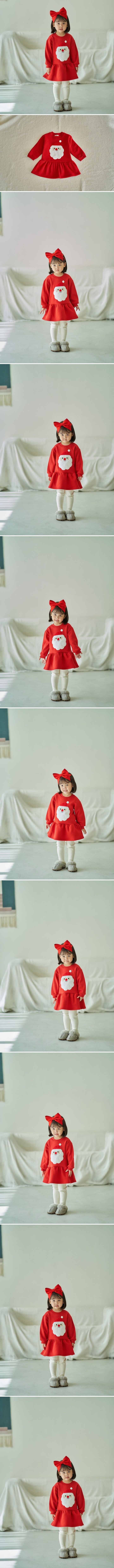 Pepper Mint - Korean Children Fashion - #kidsstore - Santa One-piece