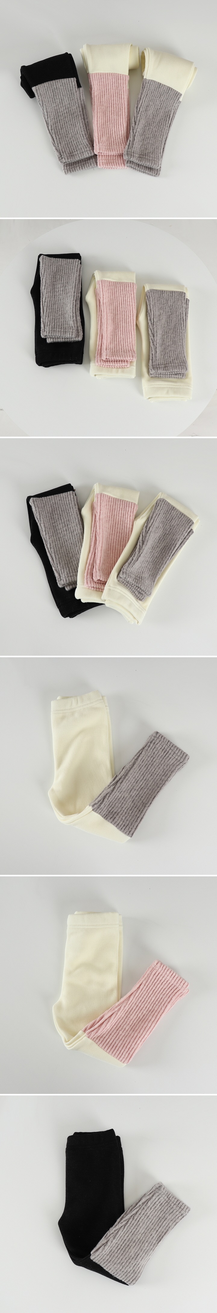 Pepper Mint - Korean Children Fashion - #magicofchildhood - Fleece Warmer Leggings