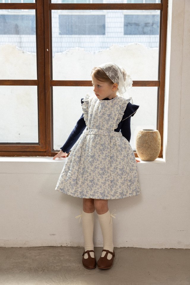 Perrobebe - Korean Children Fashion - #kidzfashiontrend - Iris Padded One-piece - 4