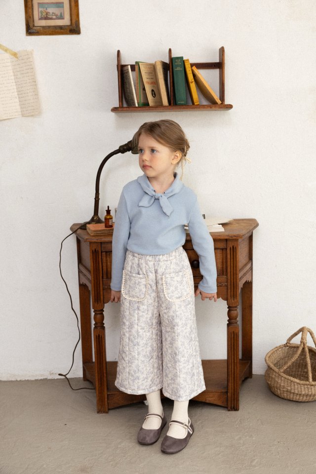 Perrobebe - Korean Children Fashion - #Kfashion4kids - Lily Padded Long Pants - 3