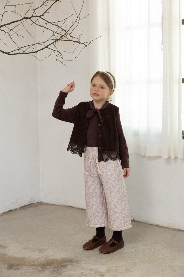 Perrobebe - Korean Children Fashion - #childofig - Lily Padded Long Pants - 11