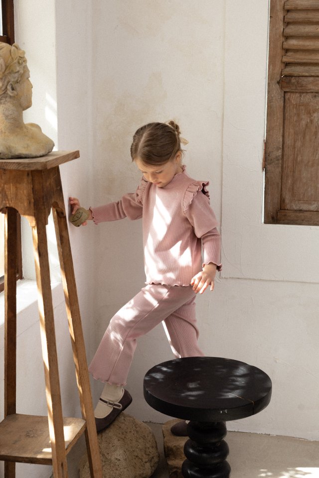 Perrobebe - Korean Children Fashion - #childrensboutique - Layla Puff Set - 7