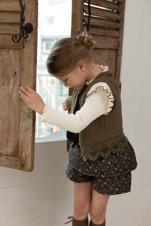 Perrobebe - Korean Children Fashion - #childofig - Ivy Knit Vest - 4