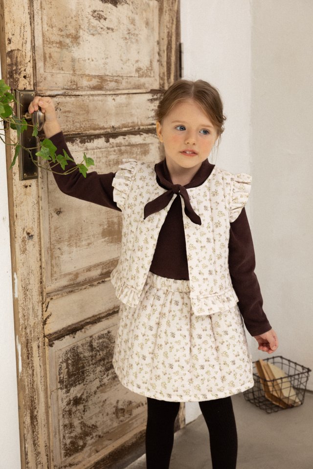 Perrobebe - Korean Children Fashion - #childrensboutique - Lua Padded Vest - 3