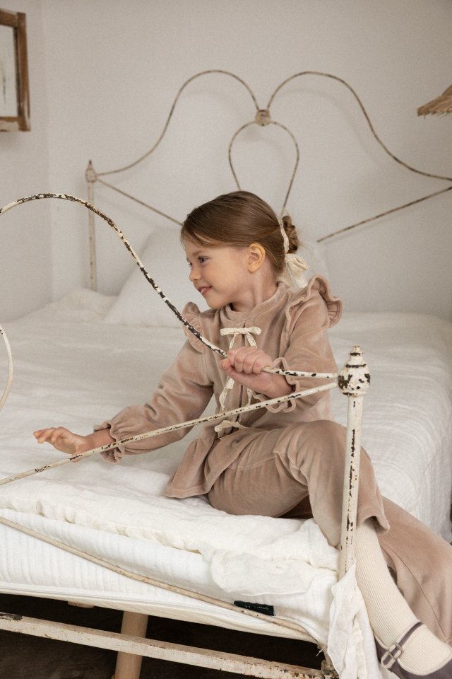 Perrobebe - Korean Children Fashion - #childrensboutique - Amy Ribbon Set