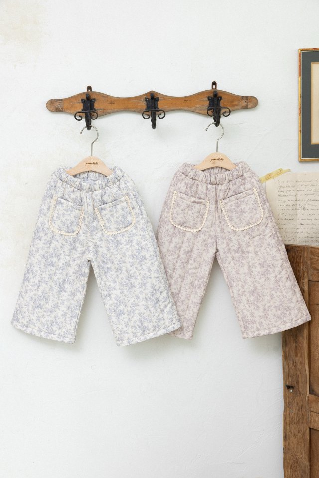 Perrobebe - Korean Children Fashion - #childrensboutique - Lily Padded Long Pants - 12
