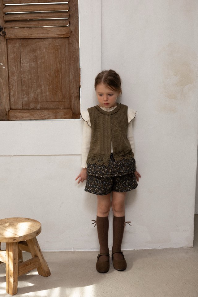 Perrobebe - Korean Children Fashion - #designkidswear - Ivy Knit Vest - 5