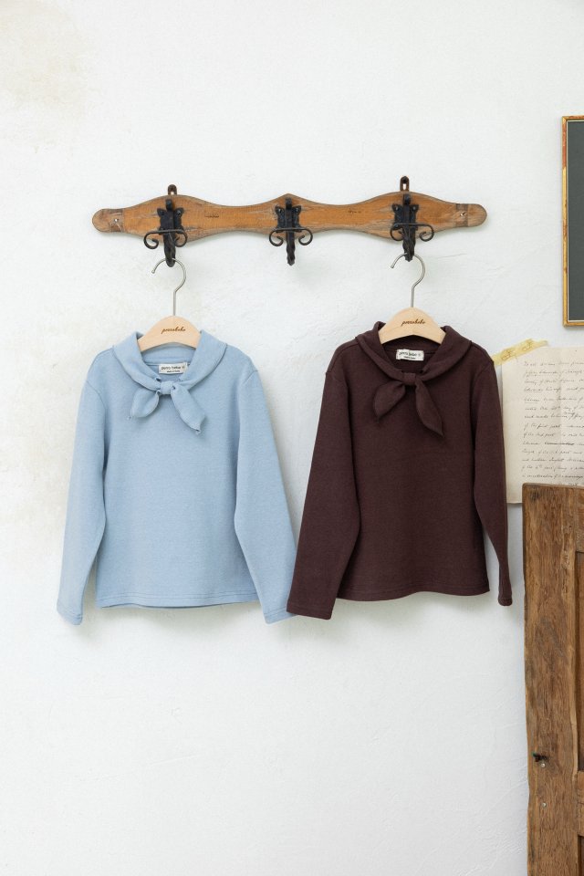 Perrobebe - Korean Children Fashion - #designkidswear - Bella Ribbon Tee - 12
