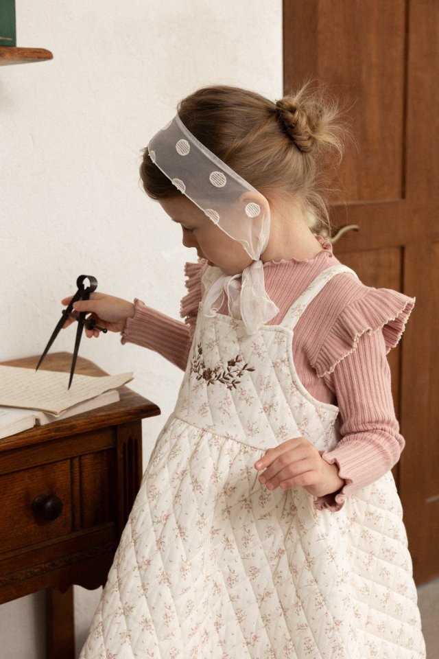 Perrobebe - Korean Children Fashion - #discoveringself - Marie Pin Coat Tee - 11