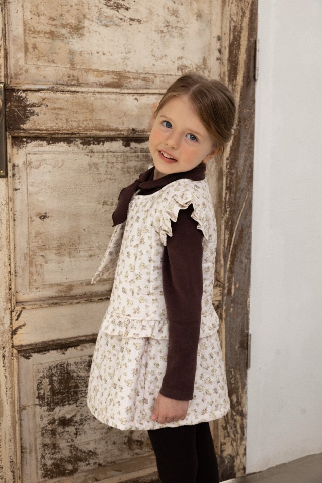 Perrobebe - Korean Children Fashion - #discoveringself - Lua Padded Vest - 5