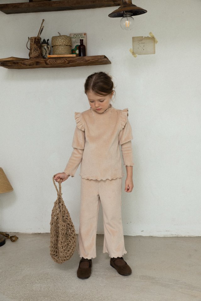 Perrobebe - Korean Children Fashion - #kidsshorts - Layla Puff Set - 11