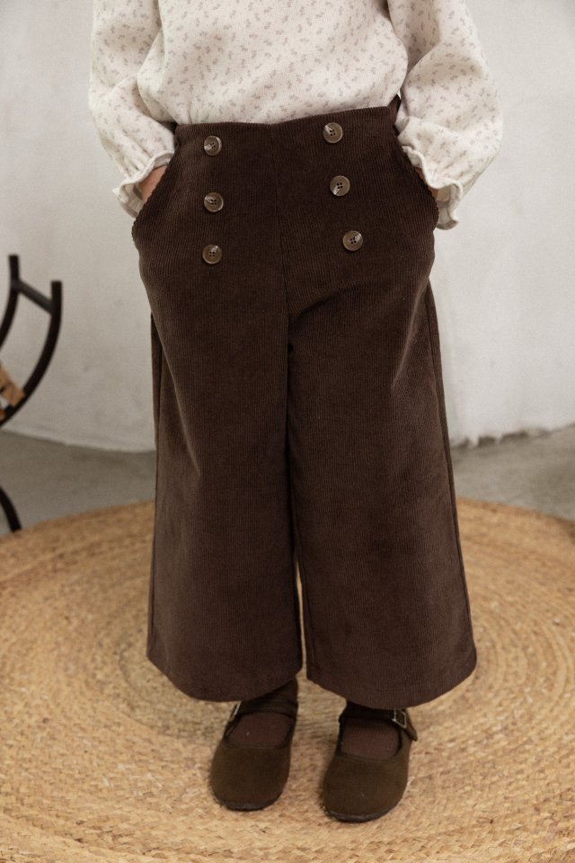 Perrobebe - Korean Children Fashion - #kidzfashiontrend - Mandy Corduroy Pants - 11