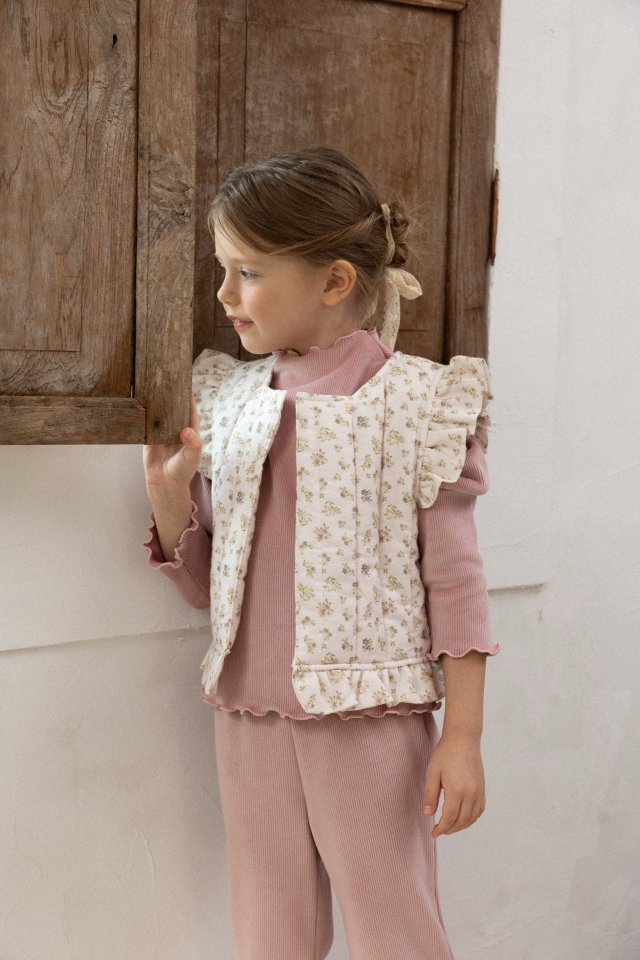 Perrobebe - Korean Children Fashion - #kidzfashiontrend - Lua Padded Vest - 9