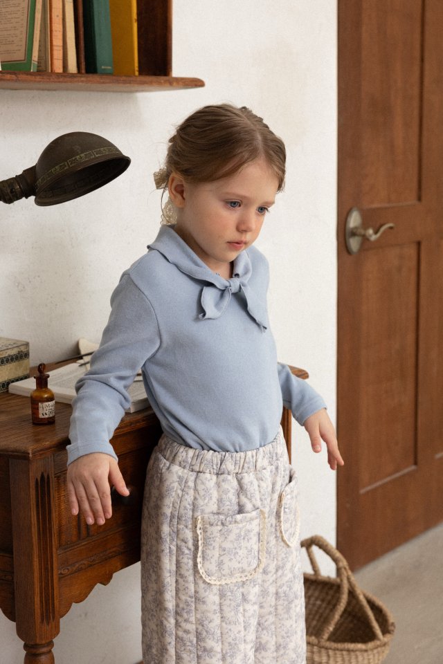 Perrobebe - Korean Children Fashion - #kidzfashiontrend - Bella Ribbon Tee