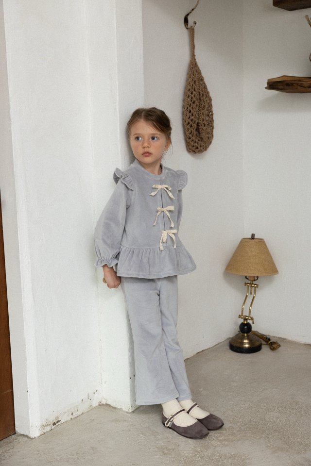 Perrobebe - Korean Children Fashion - #magicofchildhood - Amy Ribbon Set - 10