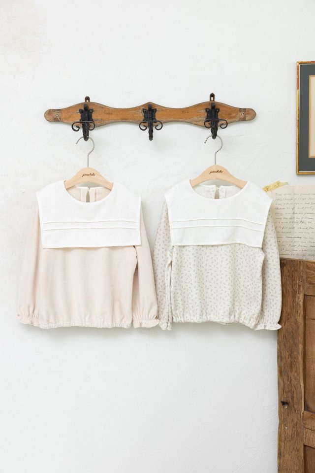 Perrobebe - Korean Children Fashion - #minifashionista - Gabi Big Collar Tee - 12