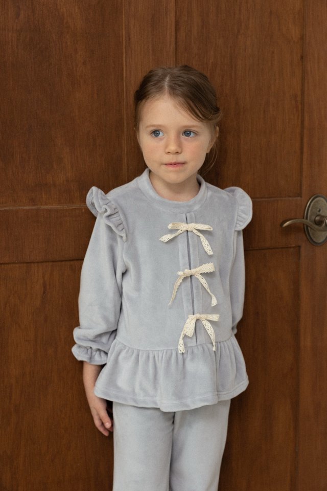 Perrobebe - Korean Children Fashion - #minifashionista - Amy Ribbon Set - 11