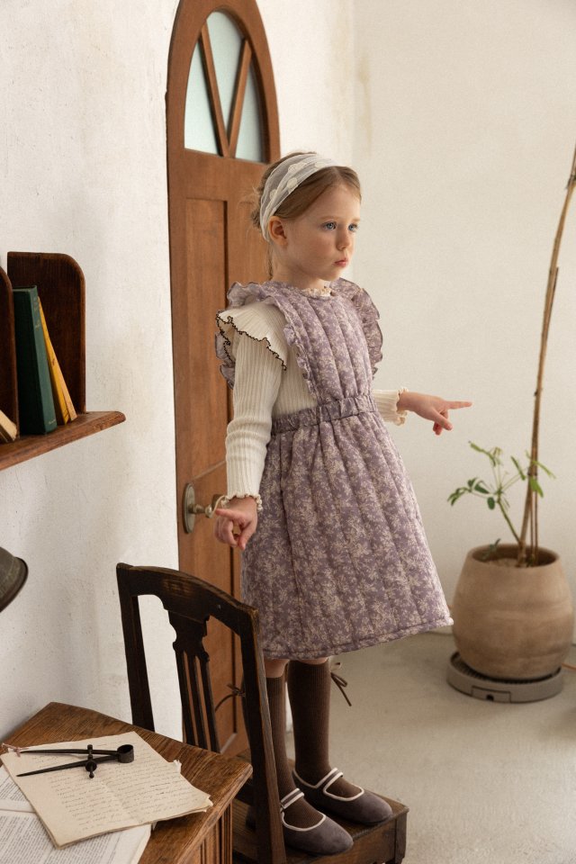 Perrobebe - Korean Children Fashion - #stylishchildhood - Marie Pin Coat Tee - 7