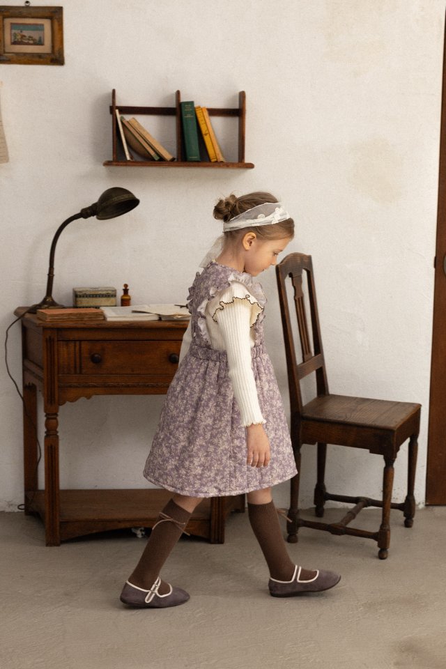 Perrobebe - Korean Children Fashion - #stylishchildhood - Iris Padded One-piece - 11