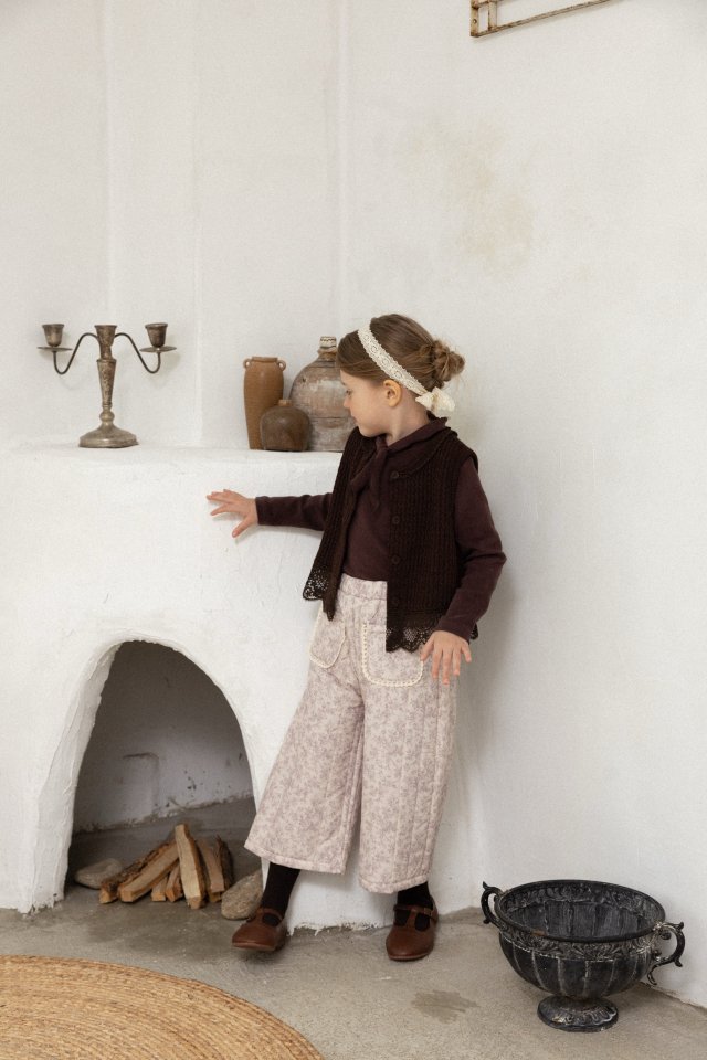 Perrobebe - Korean Children Fashion - #stylishchildhood - Lily Padded Long Pants - 10