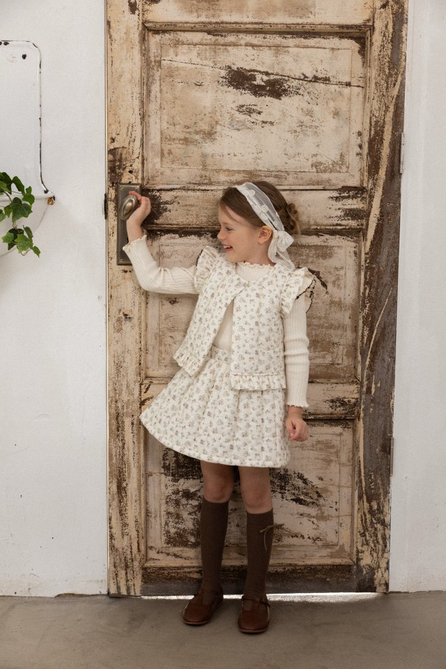Perrobebe - Korean Children Fashion - #todddlerfashion - Marie Pin Coat Tee - 5