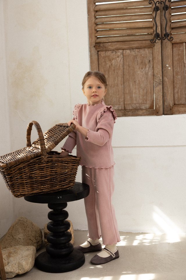 Perrobebe - Korean Children Fashion - #todddlerfashion - Layla Puff Set - 3