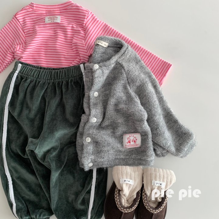 Pie - Korean Children Fashion - #Kfashion4kids - Soft Stripe Tee - 5