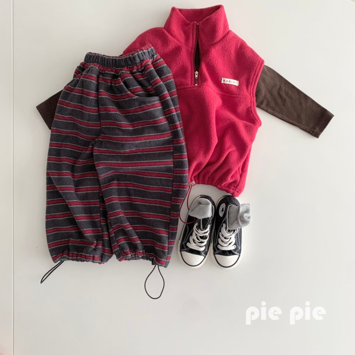 Pie - Korean Children Fashion - #childofig - Shooting Star Stripe Pants - 6