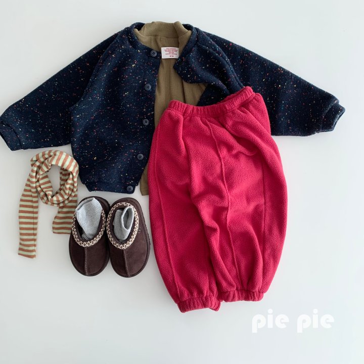 Pie - Korean Children Fashion - #childofig - Mimi Ribbed Mock Neck Tee - 8