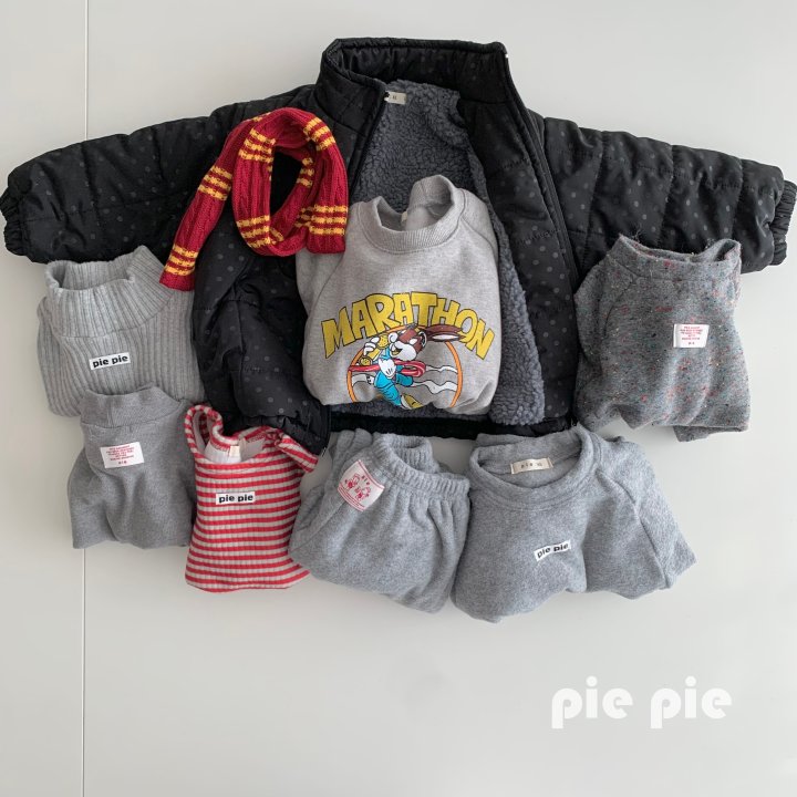 Pie - Korean Children Fashion - #childofig - Dot Fleece Padding Jacket - 5