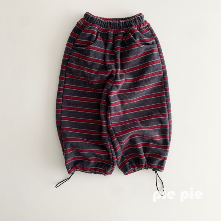Pie - Korean Children Fashion - #childrensboutique - Shooting Star Stripe Pants - 7