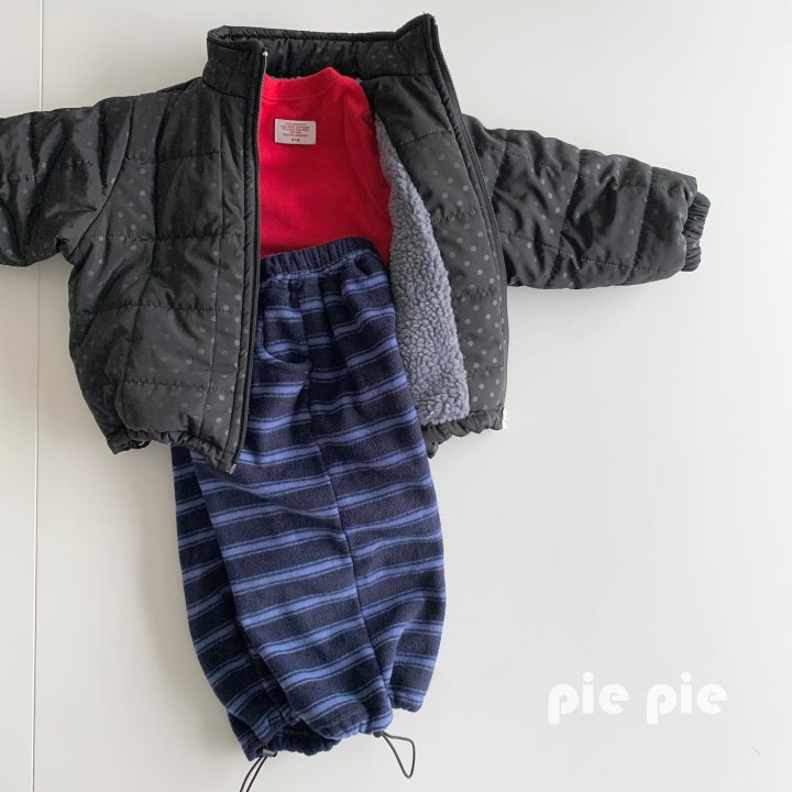 Pie - Korean Children Fashion - #designkidswear - Shooting Star Stripe Pants - 8