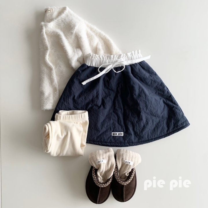 Pie - Korean Children Fashion - #designkidswear - Jennie Padded Skirt - 5
