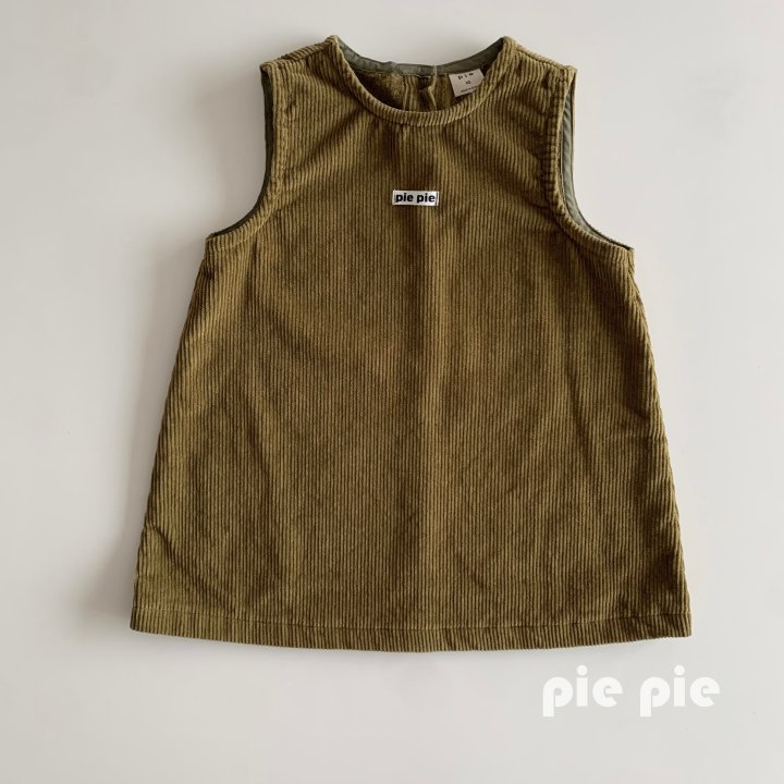 Pie - Korean Children Fashion - #childrensboutique - Pie Corduroy One-piece - 4