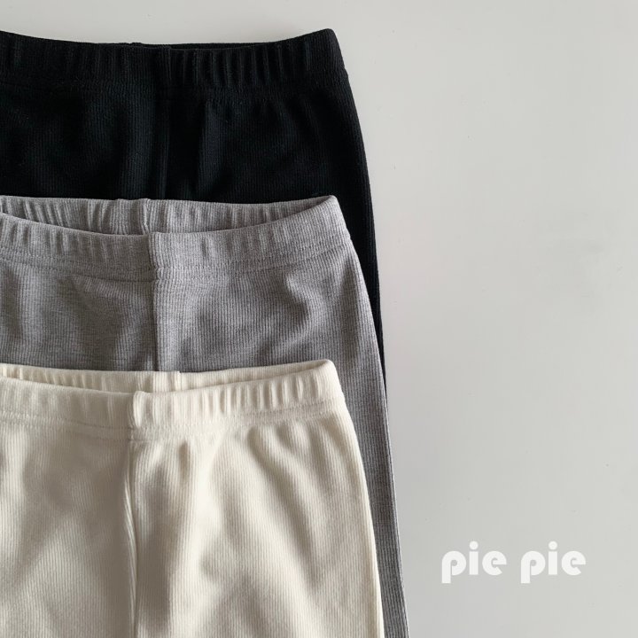 Pie - Korean Children Fashion - #discoveringself - Basic Ribbed Leggings - 6