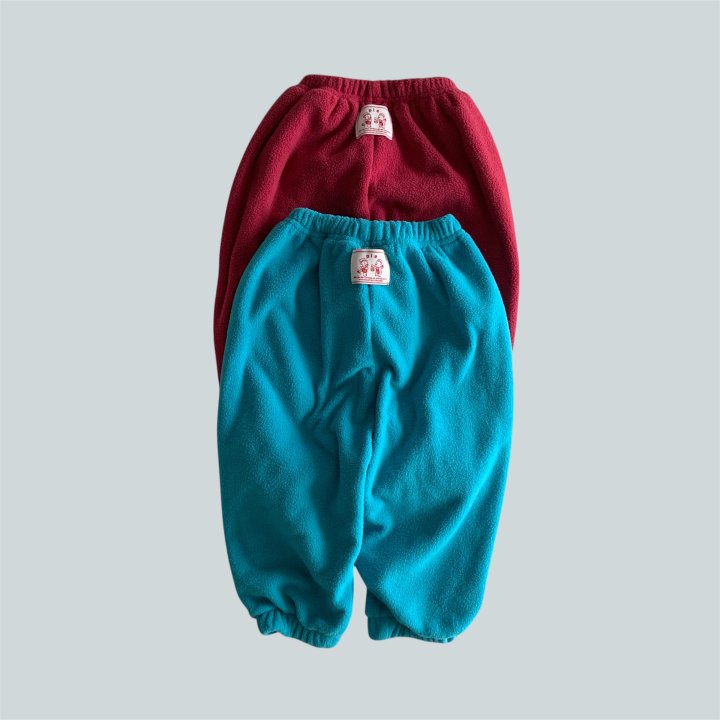 Pie - Korean Children Fashion - #discoveringself - Vivid Fleece Jogger Pants