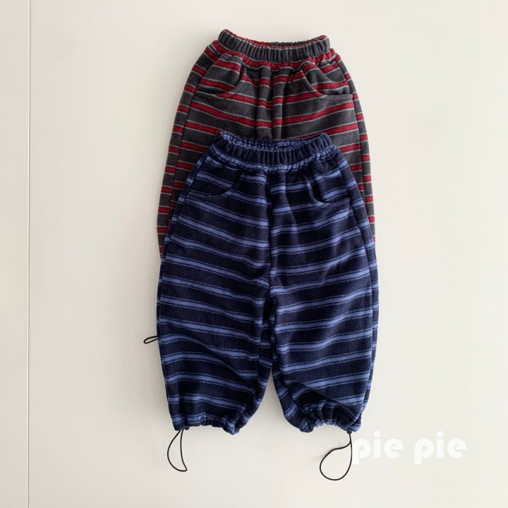 Pie - Korean Children Fashion - #fashionkids - Shooting Star Stripe Pants - 10