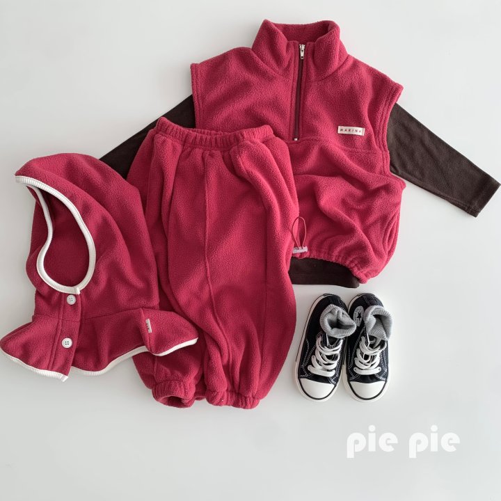 Pie - Korean Children Fashion - #fashionkids - Vivid Fleece Vest - 3