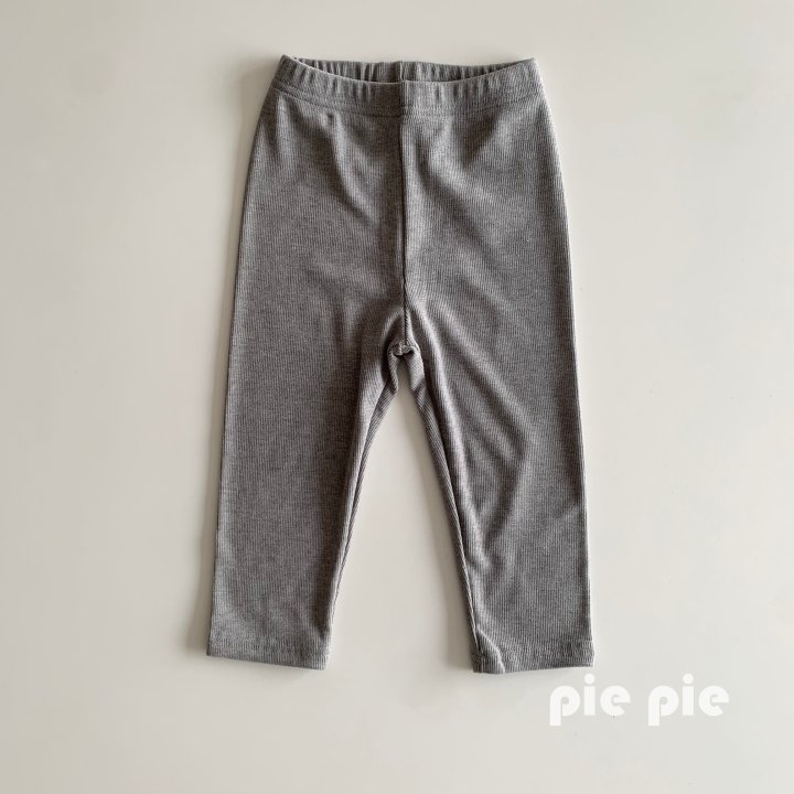 Pie - Korean Children Fashion - #kidsshorts - Basic Ribbed Leggings - 8