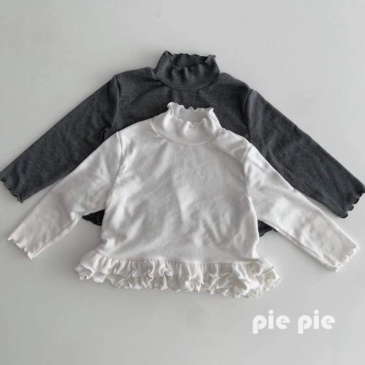 Pie - Korean Children Fashion - #kidsstore - Lily Tiered Turtleneck Tee - 11