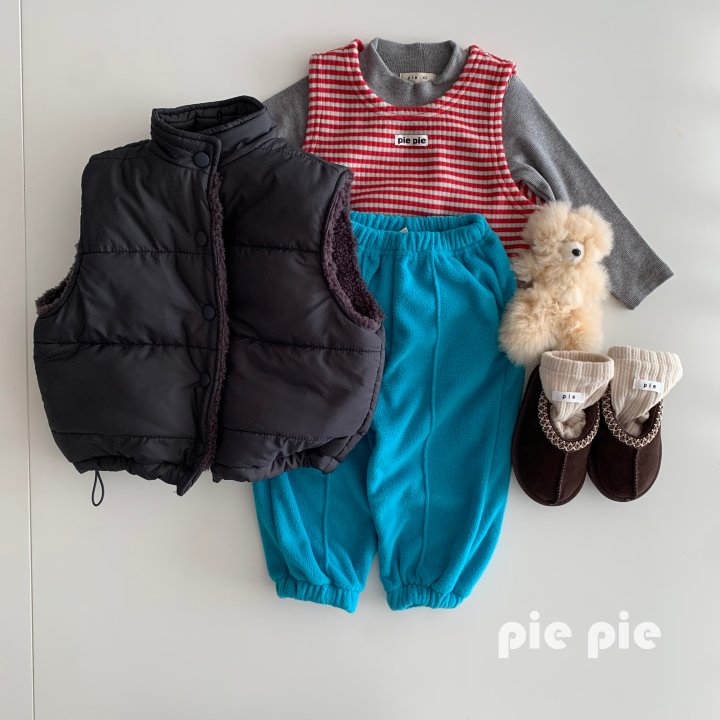 Pie - Korean Children Fashion - #kidsstore - Screw Bar Vest - 7