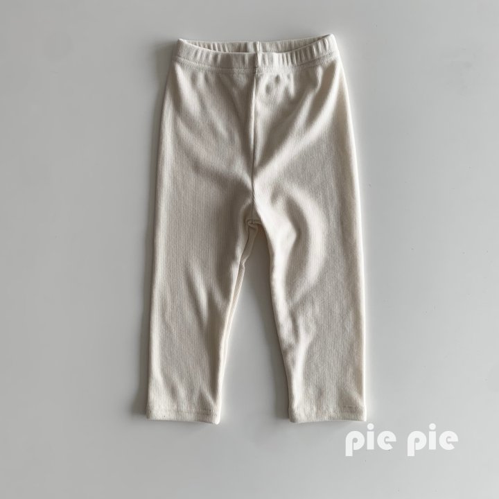 Pie - Korean Children Fashion - #kidsstore - Basic Ribbed Leggings - 9