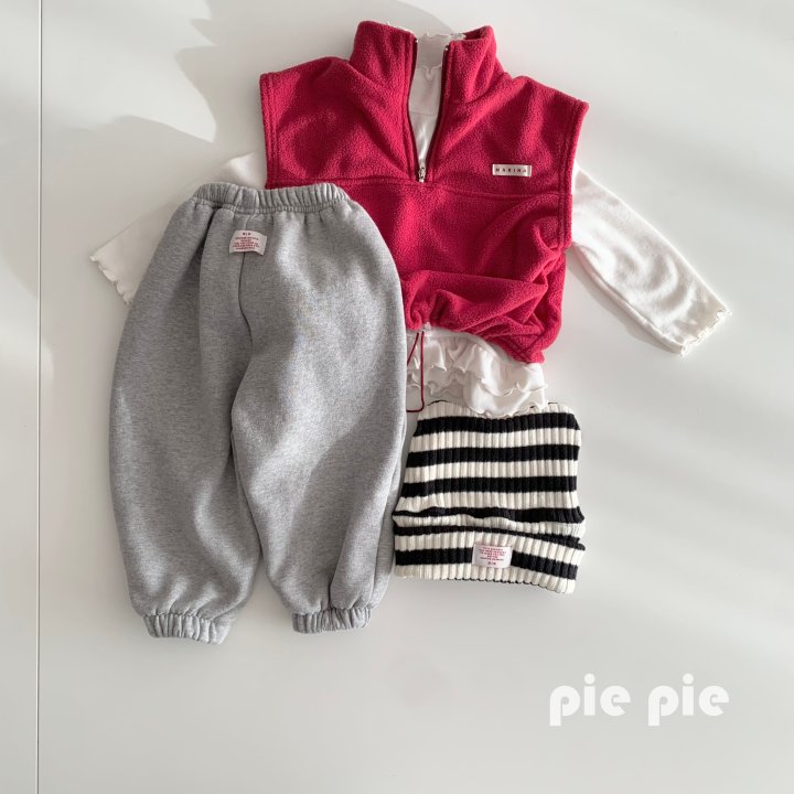 Pie - Korean Children Fashion - #kidsstore - Cheetos Piping Jogger Pants - 6