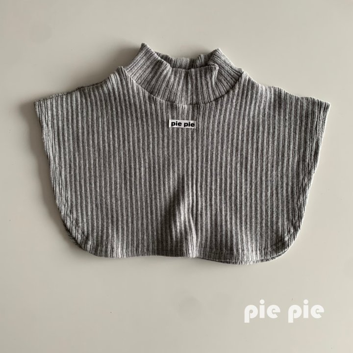 Pie - Korean Children Fashion - #kidsshorts - Ribbed Turtleneck Cape - 4