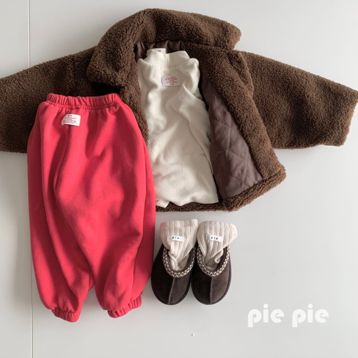 Pie - Korean Children Fashion - #kidsstore - Teddy Fleece Jacket - 3