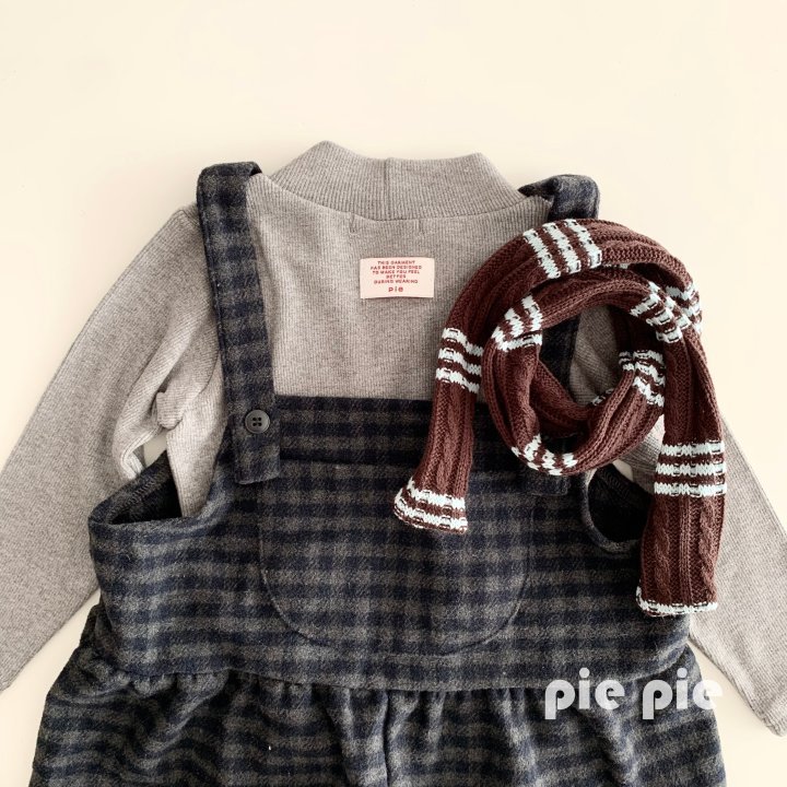 Pie - Korean Children Fashion - #kidsstore - Squirrel Pocket Overalls - 4